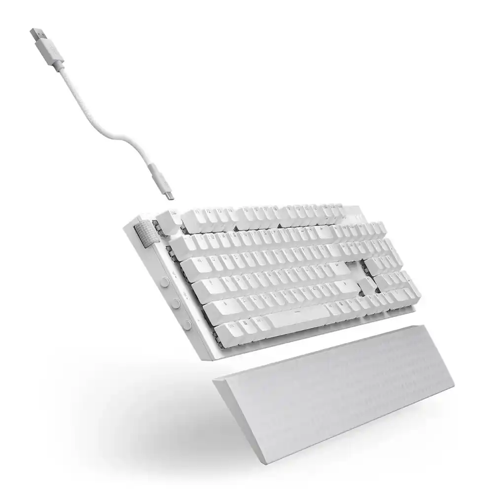 (image for) NZXT Function 2 Full Size Wired White Optical Switch Keyboard